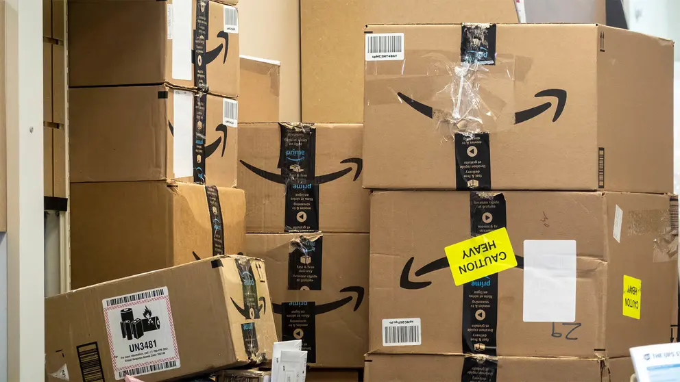 Cajas de Amazon Prime