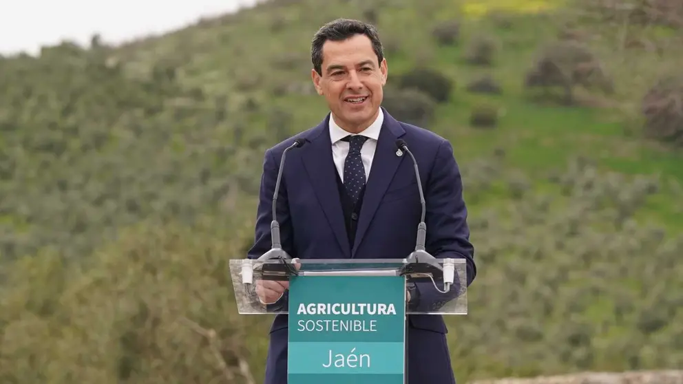 Juanma Moreno, presidente de la Junta de Andaluc&iacute;a