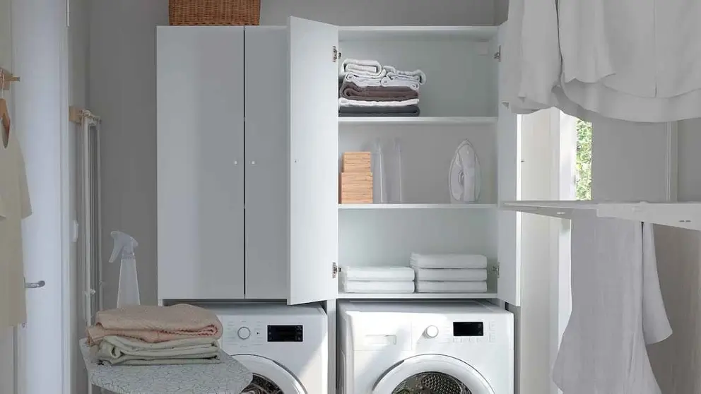 Armario para lavadora NYSJ&Ouml;N de Ikea