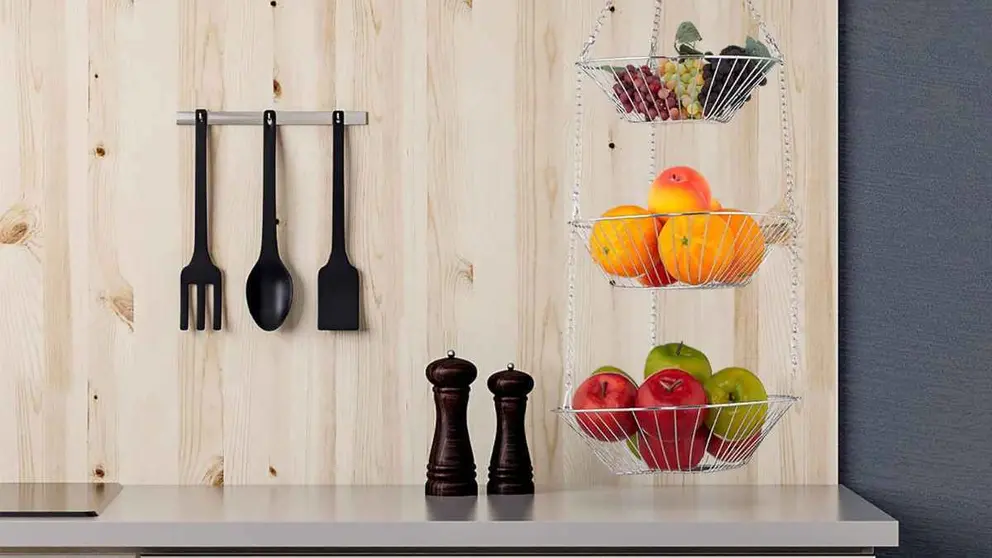 Frutero colgante Relaxdays en Amazon