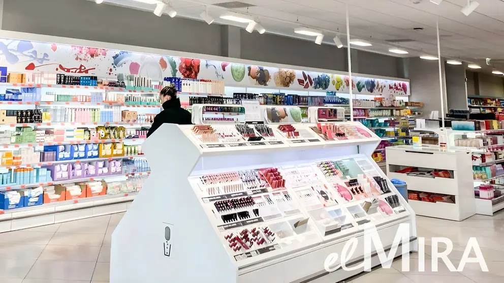 Secci&oacute;n de Cosm&eacute;tica de Mercadona en Jerez