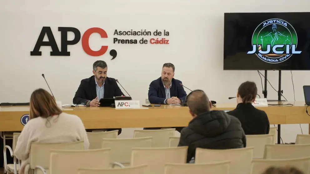 Agust&iacute;n Leal, secretario de Comunicaci&oacute;n de JUCIL y Agust&iacute;n Dom&iacute;nguez, secretario provincial de JUCIL | Jos&eacute; Antonio Pliego