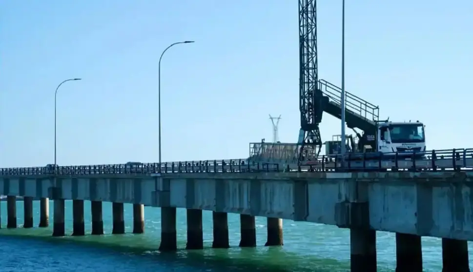 Las obras llegan al puente Carranza de C&aacute;diz