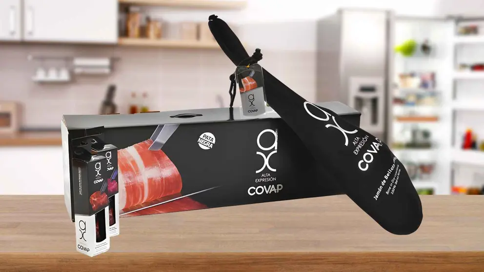 Estuche Premium Collection con jam&oacute;n ib&eacute;rico de bellota 100% de 7,5 kg + 2 ca&ntilde;as de presa de bellota ib&eacute;rica en El Corte Ingl&eacute;s