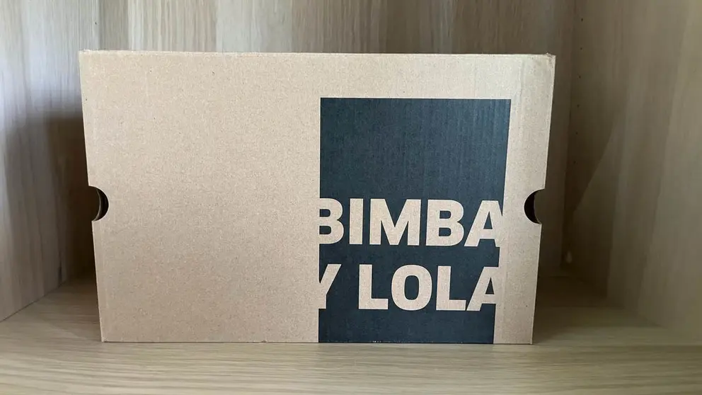 Caja de calzado de Bimba y Lola