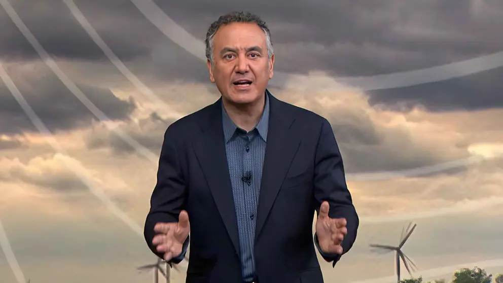 Roberto Brasero da la predicci&oacute;n del tiempo en Antena 3