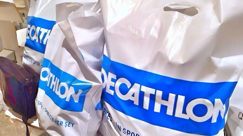 Bolsas de compra de Decathlon