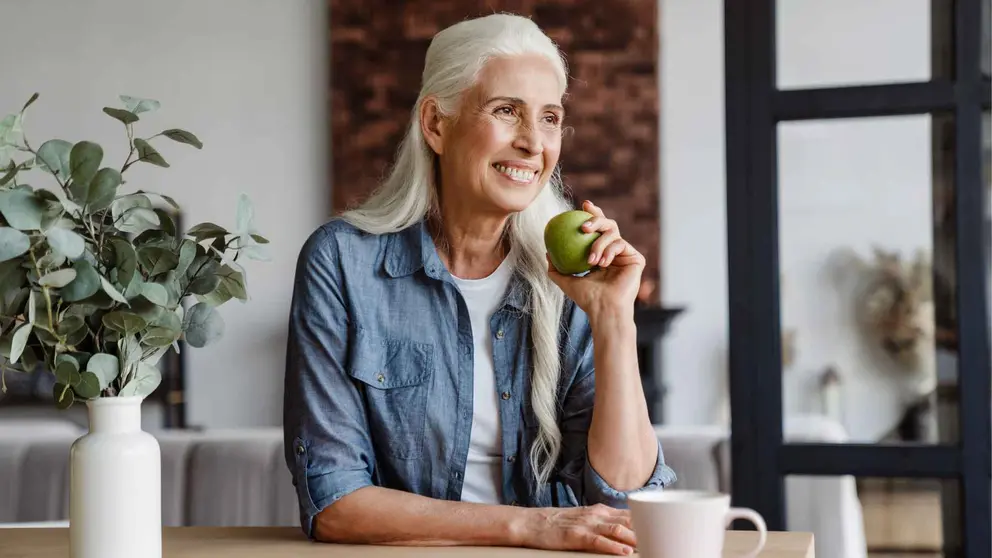 Una pensionista feliz al conocer que no deber&aacute; pagar IRPF en la pr&oacute;xima declaraci&oacute;n de la renta