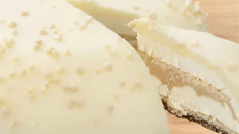 Tarta de crema con avellana de Mercadona