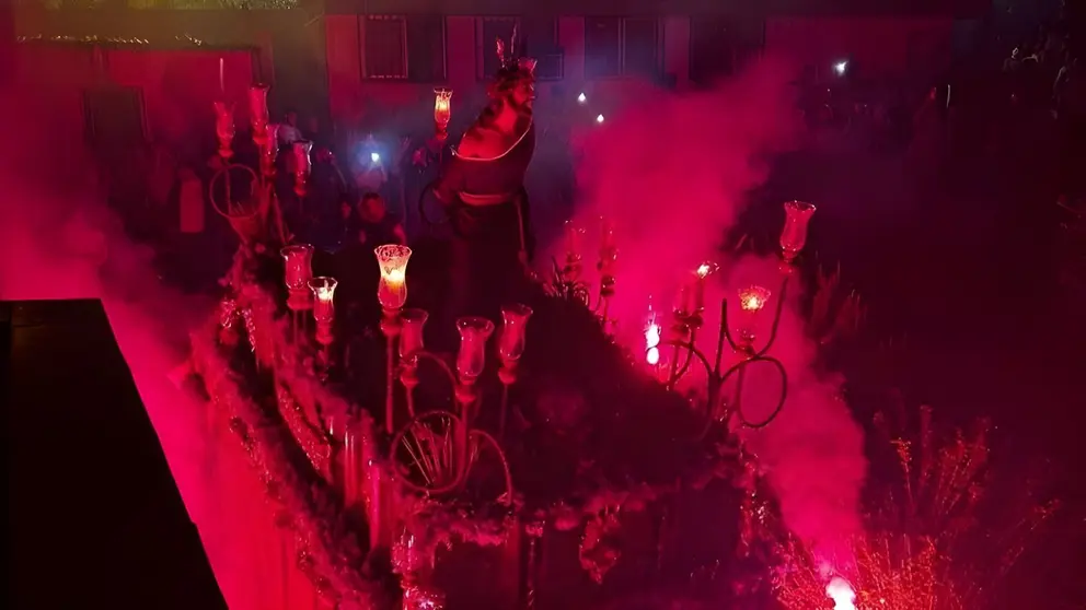 Jes&uacute;s del Sufrimiento en su recogida