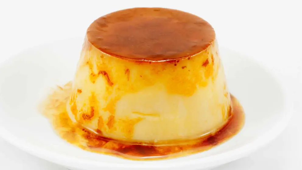 Flan bicapa caramelo de Mercadona