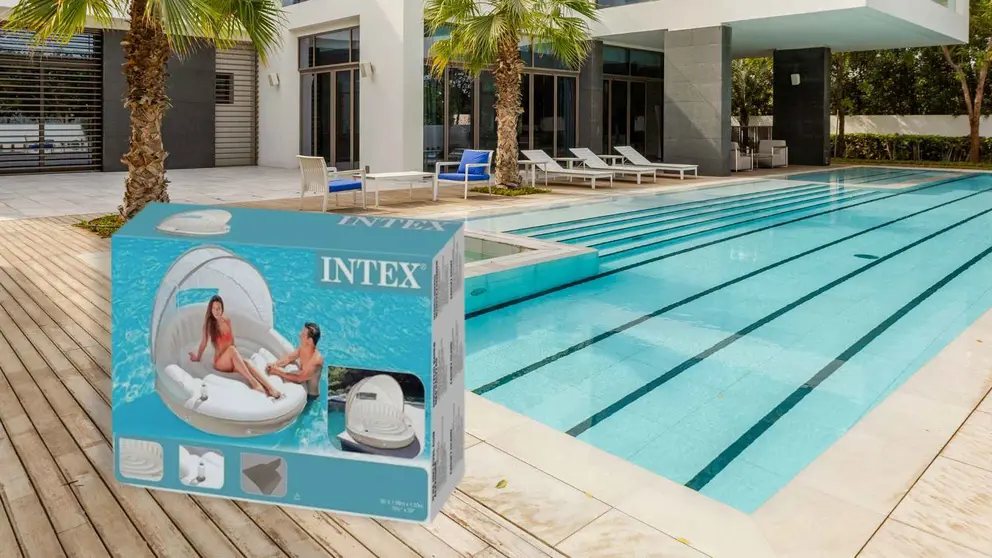 Caja de isla hinchable INTEX