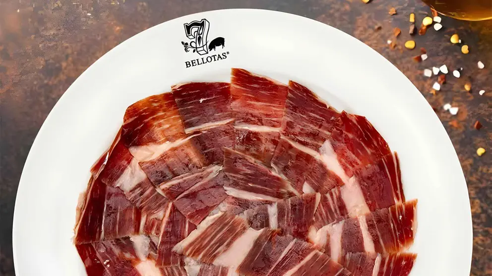 Jam&oacute;n ib&eacute;rico de bellota 100% de la marca 7 Bellotas en Amazon