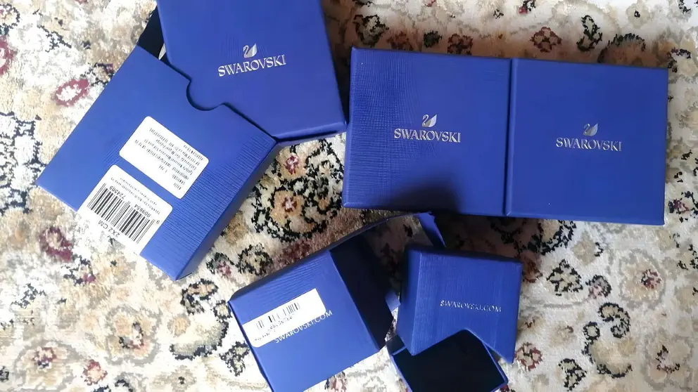 Cajas de joyer&iacute;a Swarovski