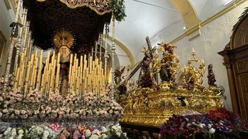 La Virgen del Traspaso y Jes&uacute;s Nazareno | Cristo Garc&iacute;a