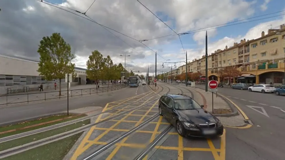 La Avenida Juan Pablo II de Granada