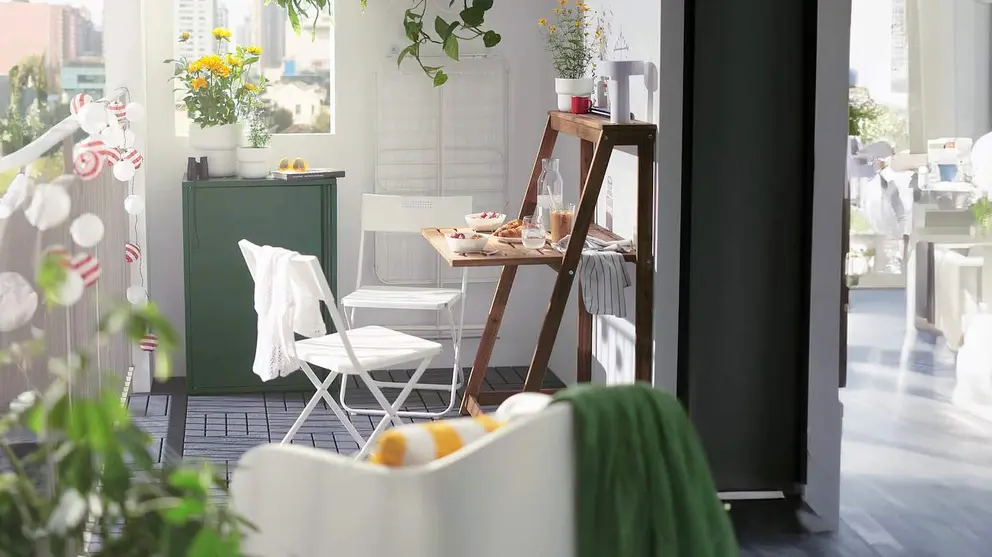 Mesa plegable DJUP&Ouml;N de IKEA