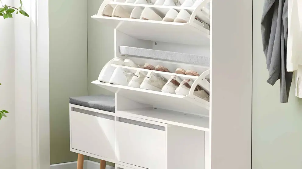 Banco zapatero FSR134-W SoBuy ES en Leroy Merlin