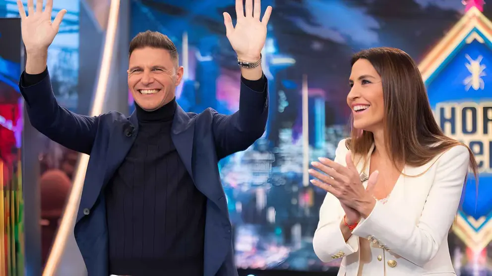 Joaqu&iacute;n S&aacute;nchez y Susana Saborido durante una entrevista en El Hormiguero