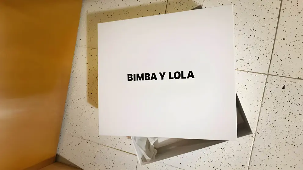 Caja de calzado de Bimba y Lola