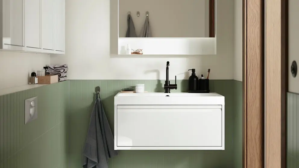 Mueble de ba&ntilde;o &Auml;NGSJ&Ouml;N de Ikea