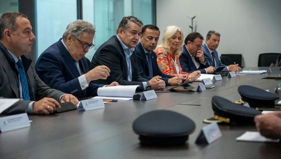 Antonio Sanz, durante la presentaci&oacute;n del Plan Romero