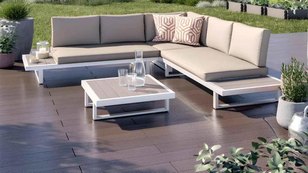 Lama de composite NATERIAL chocolate de Leroy Merlin