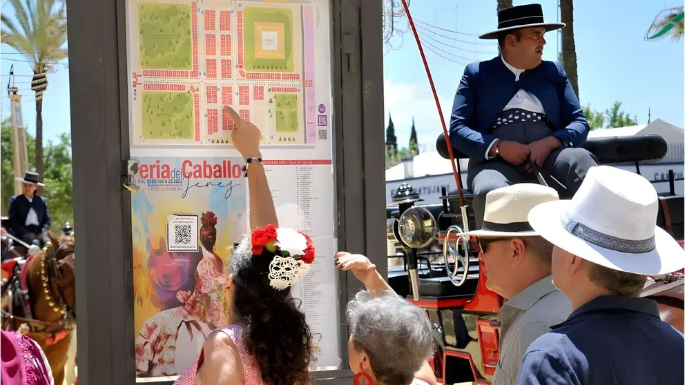 Plano de la Feria del Caballo