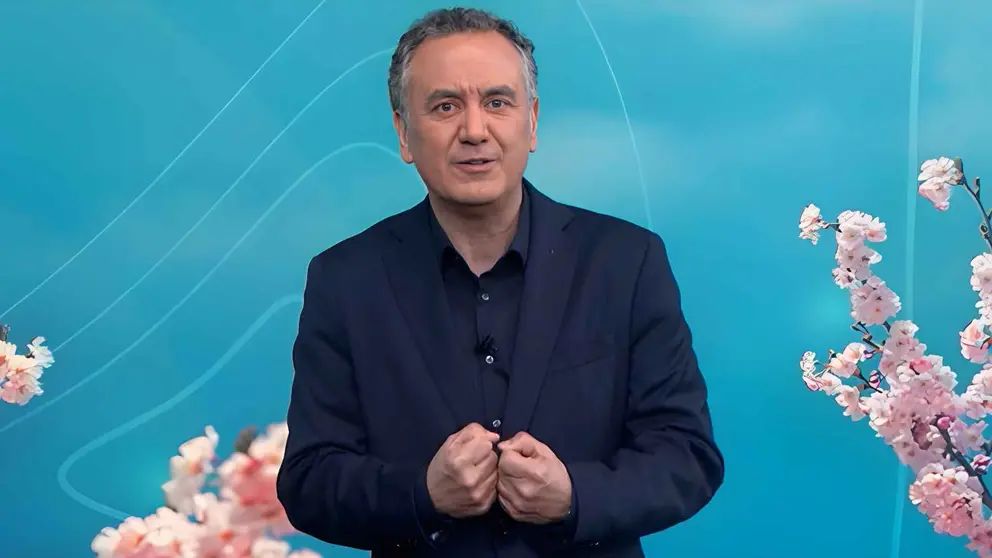 Roberto Brasero da la previsi&oacute;n meteorol&oacute;gica en Antena 3