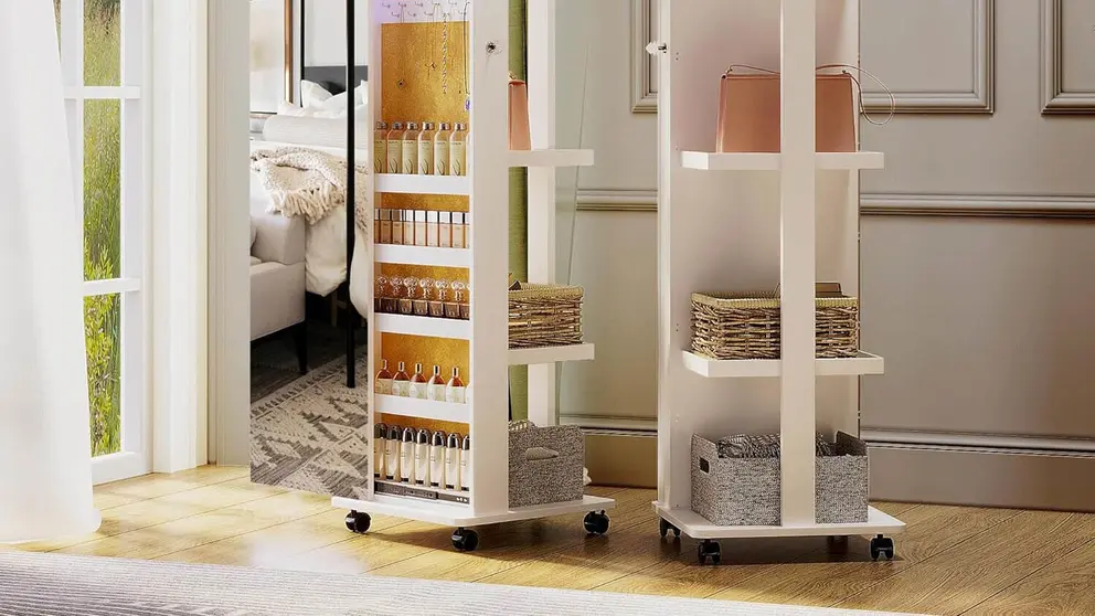 Armario para joyas giratorio 360&deg; Figbird de Amazon