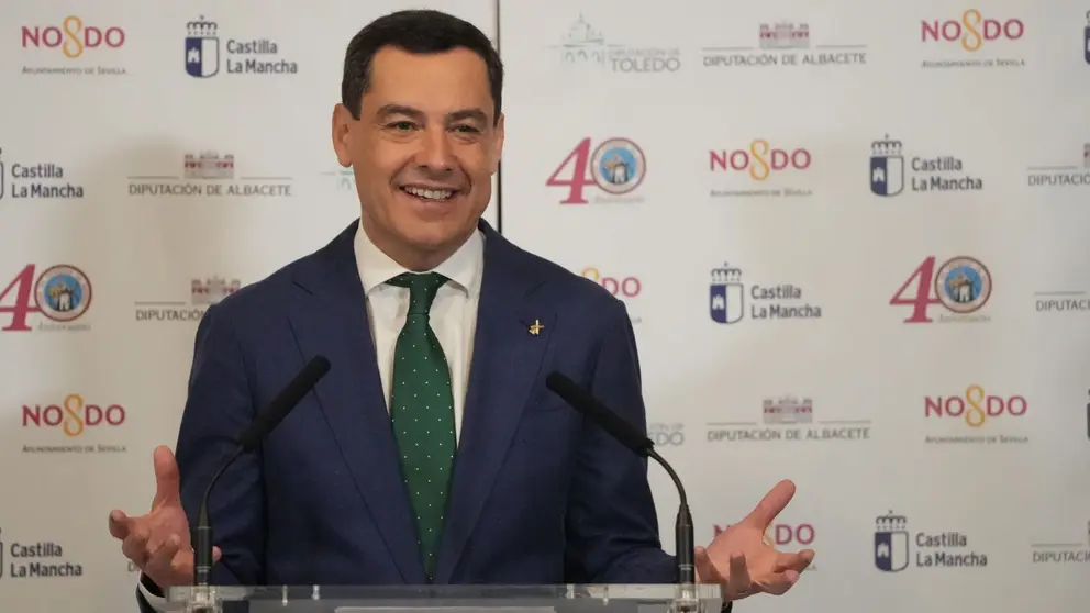 Juanma Moreno, presidente de la Junta de Andaluc&iacute;a