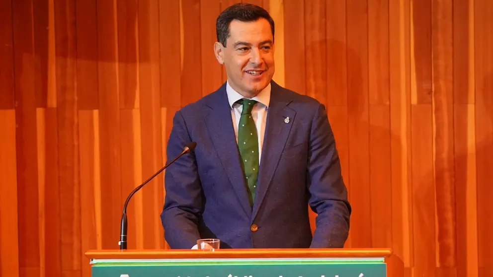 Juanma Moreno, presidente de la Junta de Andaluc&iacute;a