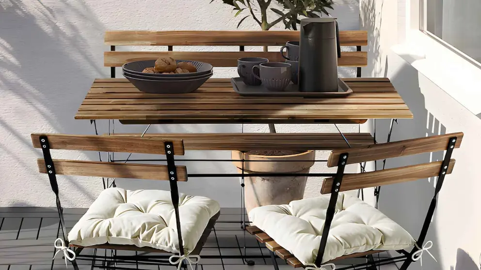 Set de exterior plegable T&Auml;RN&Ouml; de Ikea