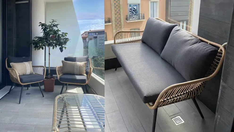 Conjunto de jard&iacute;n, terraza o balc&oacute;n Jable de El Corte Ingl&eacute;s