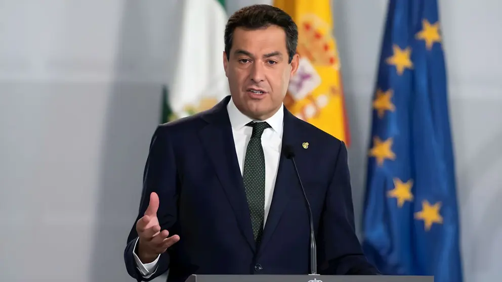 Juanma Moreno, presidente de la Junta de Andaluc&iacute;a