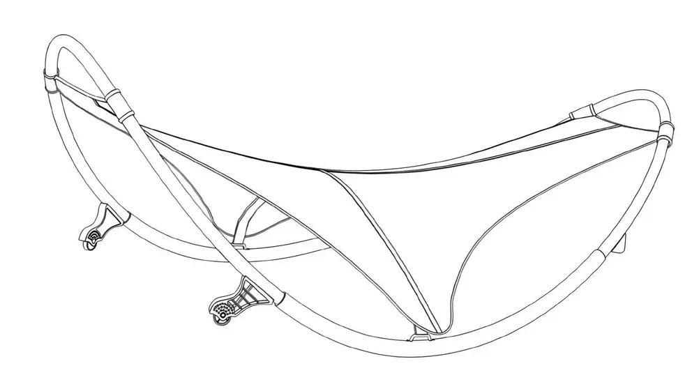 Tumbona Mecedora con Ruedas FIRBNUS en Amazon