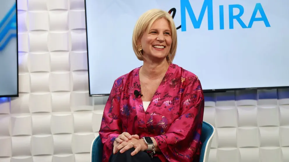 Mar&iacute;a Jos&eacute; Garc&iacute;a-Pelayo, alcaldesa de Jerez, durante la entrevista para El MIRA | Cristo Garc&iacute;a