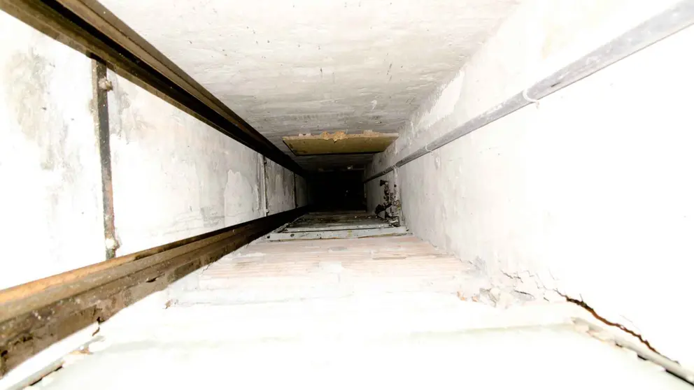 Hueco de un ascensor