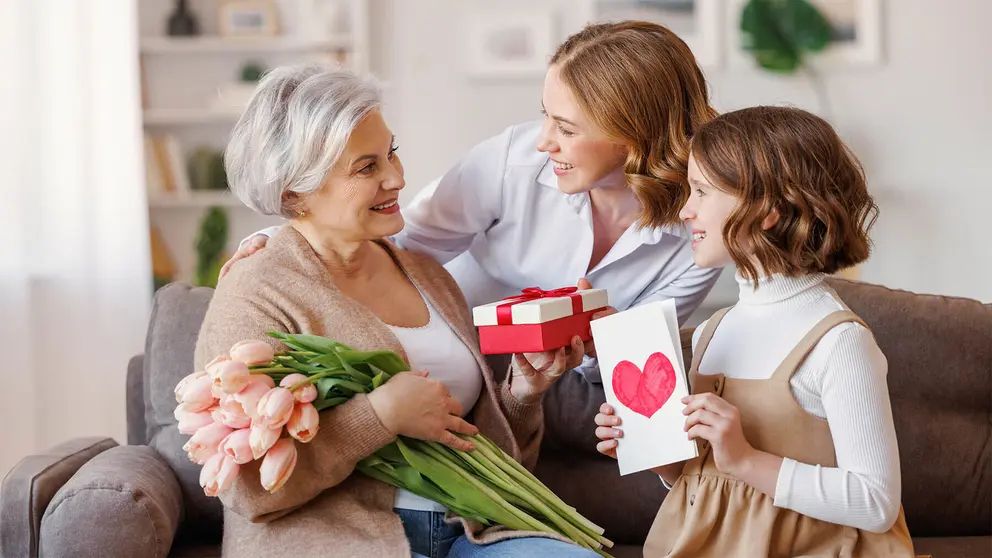 Familia en el D&iacute;a de la Madre