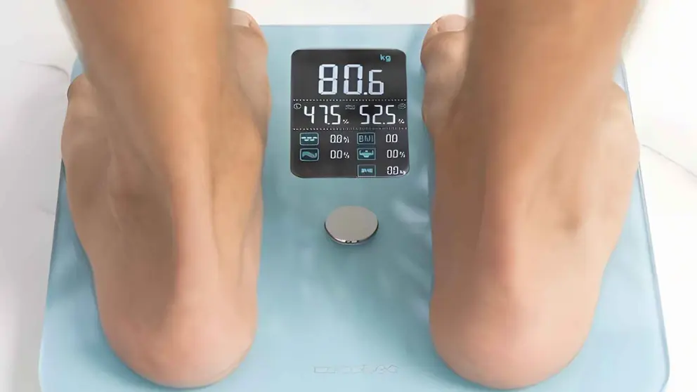 B&aacute;scula digital e inteligente Healthy Vision Blue Cecotec Surface en Carrefour