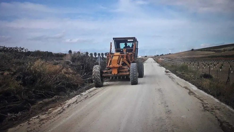 La carretera del Calvario, lugar donde se produjo el accidente