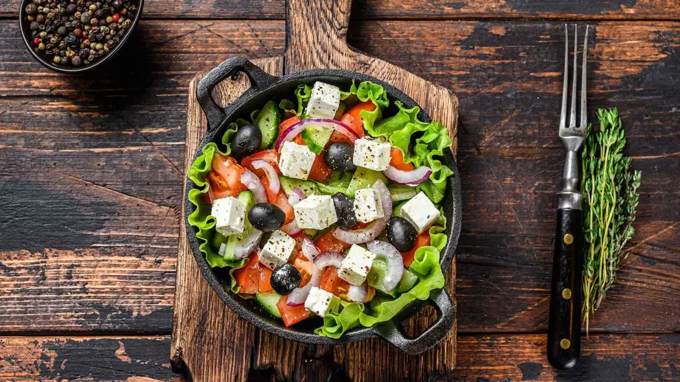 Queso feta mezcla Hacendado de Mercadona