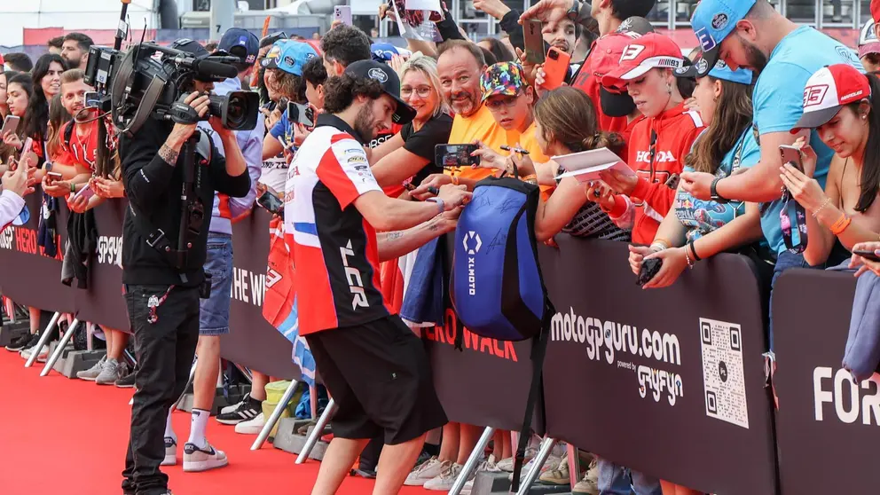MotoGP Hero Walk en el Circuito de Jerez-&Aacute;ngel Nieto