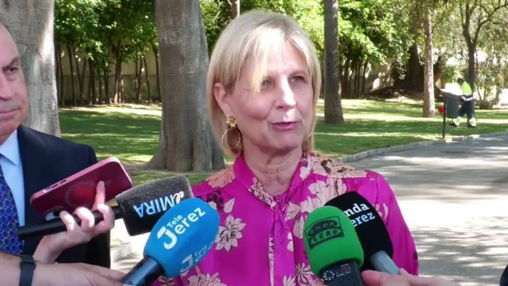 Garc&iacute;a-Pelayo en una atenci&oacute;n a medios