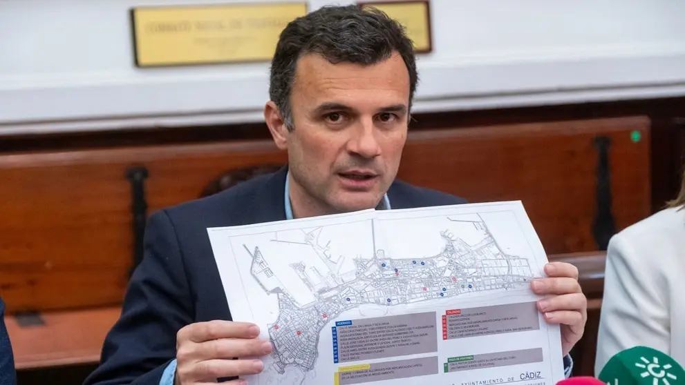 El alcalde de C&aacute;diz, Bruno Garc&iacute;a, ha informado de los acuerdos de la Junta de Gobierno