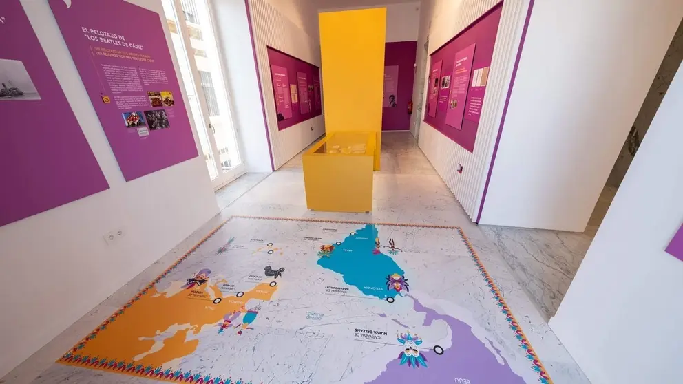 Interior de la Casa del Carnaval de C&aacute;diz