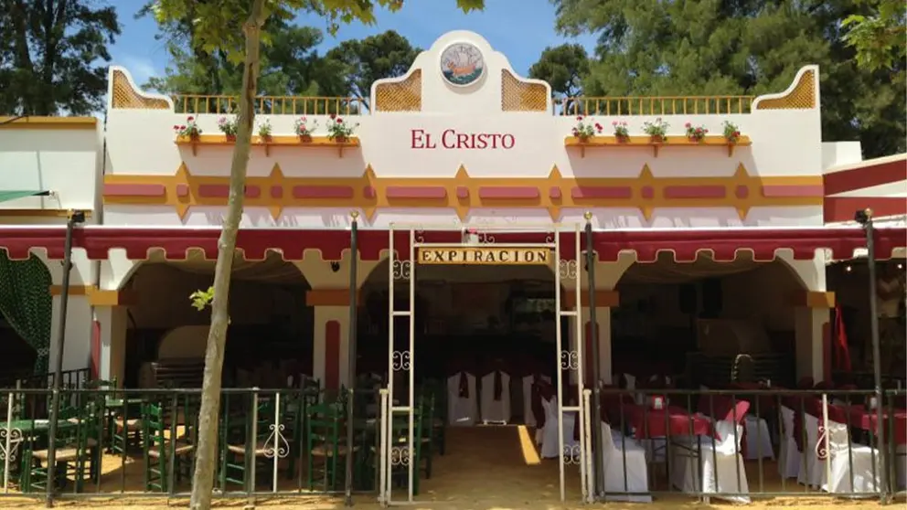 Caseta de la Hermandad del Cristo de la Expiraci&oacute;n