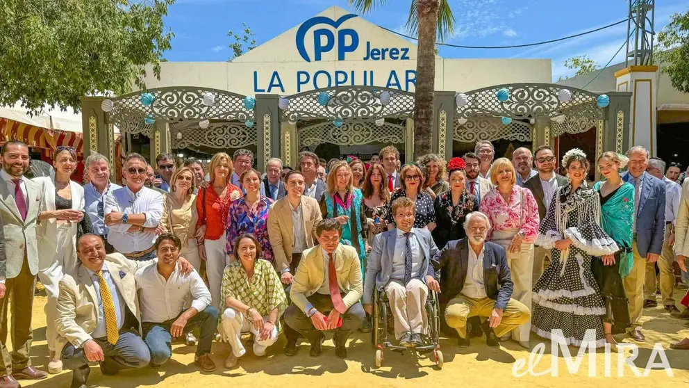 El PP de Jerez celebra la quedada con sus afiliados y simpatizantes