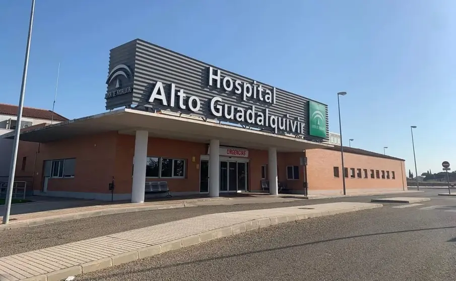 El Hospital Alto Guadalquivir, lugar donde fue trasladado el herido