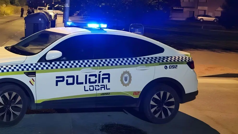 Coche patrulla de la Polic&iacute;a Local de Jerez
